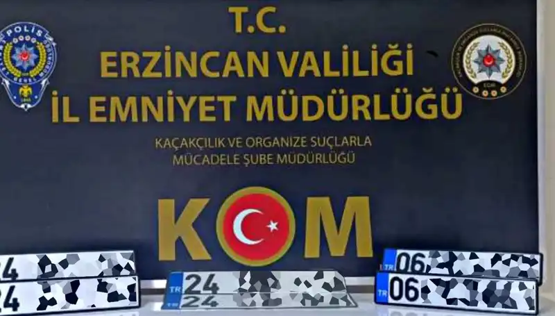 Erzincan’da APP Plaka Operasyonu: Suç Ağı Çökerildi mi?
