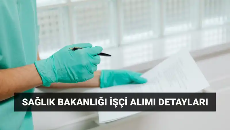 İŞKUR’dan Sağlık Bakanlığı’na 3.658 İşçi Alımı Fırsatı!