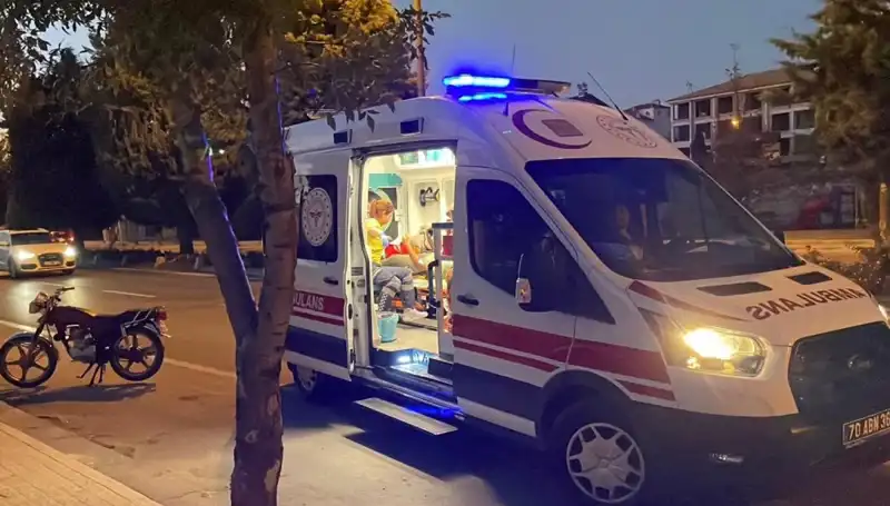 Motosiklet Kazası: Otomobil Sürücüsü Kaçarken İnanılmaz Bir Olay Yaşandı