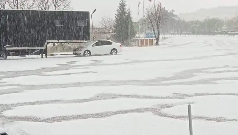 Tekirdağ'ı Vuran Ceviz Büyüklüğündeki Dolu Alarm Verdi!